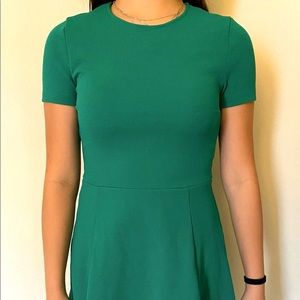 “H&M Fitted Short Sleeve Dress”